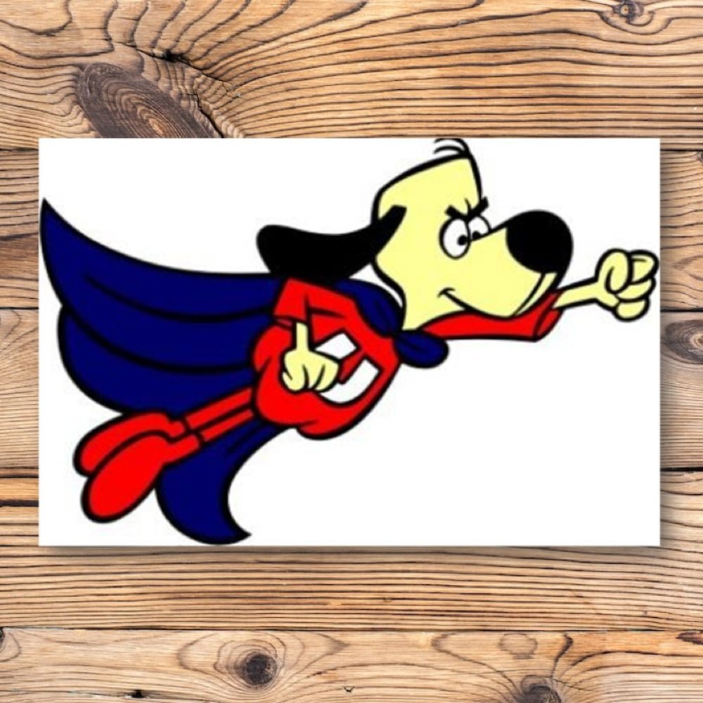 Underdog Hanna-Barbera Retro Nostalgic Refrigerator Locker Fridge‎ Magnet